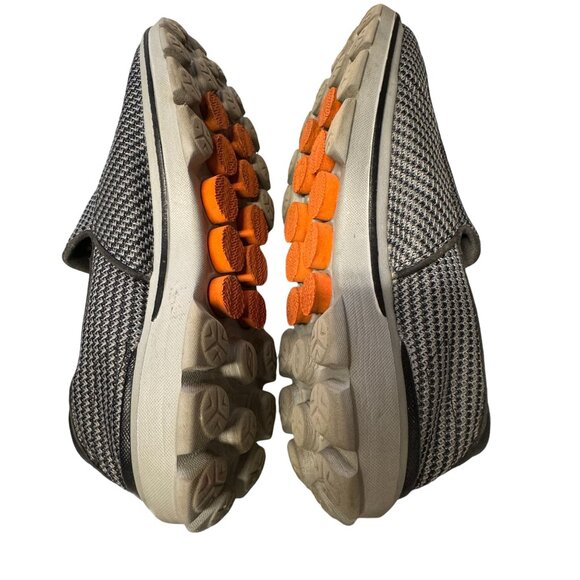 Skechers Go Walk 3 Loafers Mens 8 Black Gray GOmat Technology Walking Shoes - Picture 6 of 13